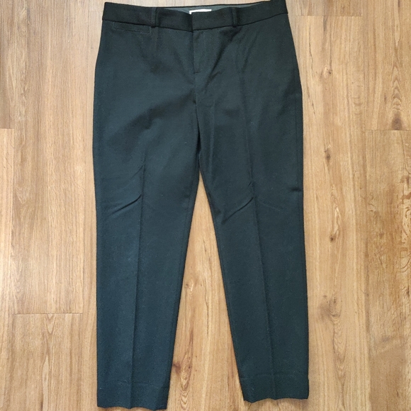 NEW Banana Republic Sloan black ankle pants 14 - Picture 2 of 13